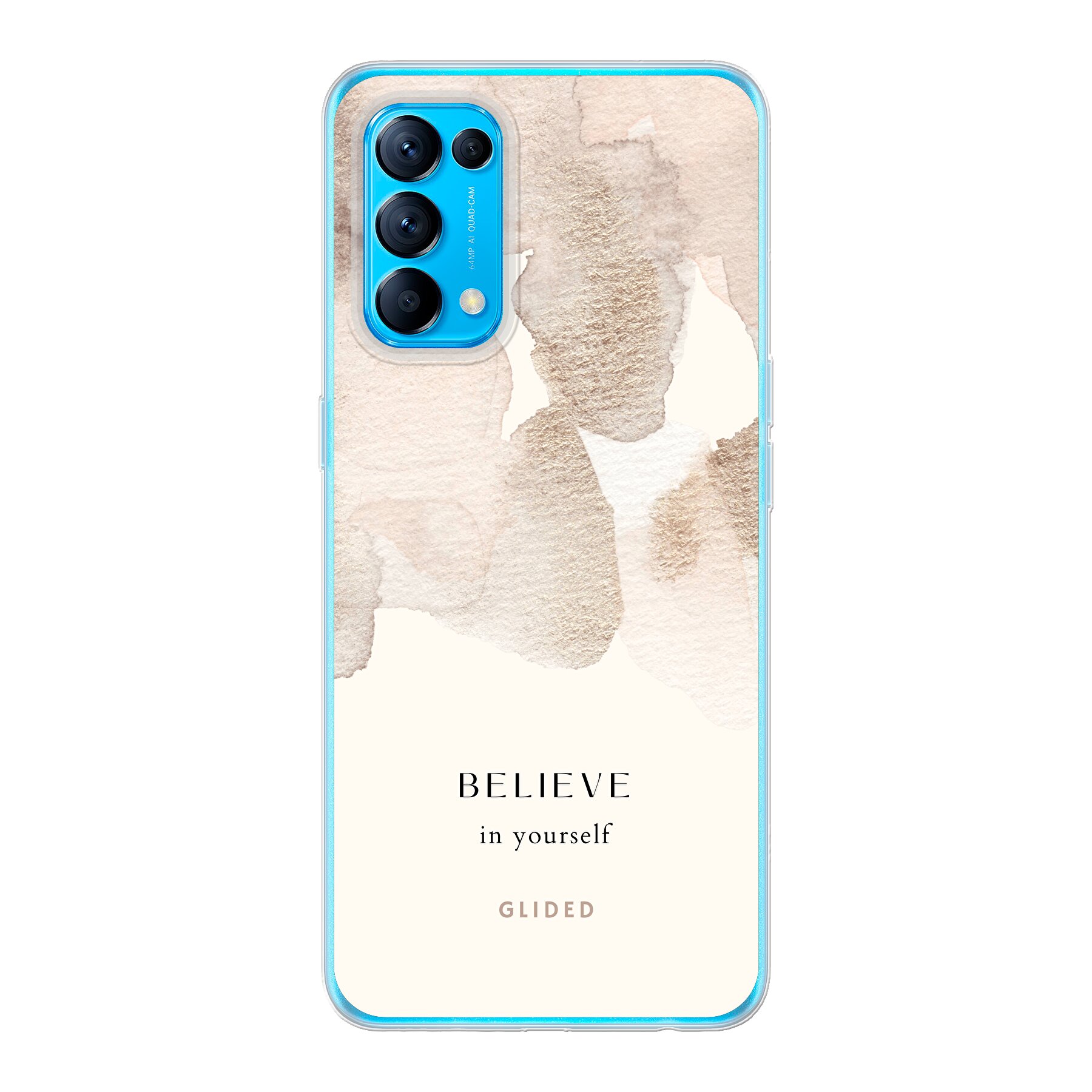 Produktbild Believe in yourself - Oppo Find X3 Lite Handyhülle