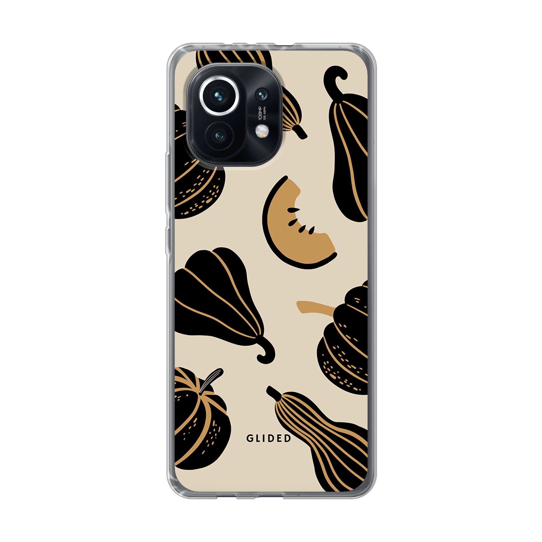 Produktbild Beige and Black Pumpkin - Xiaomi Mi 11 Handyhülle