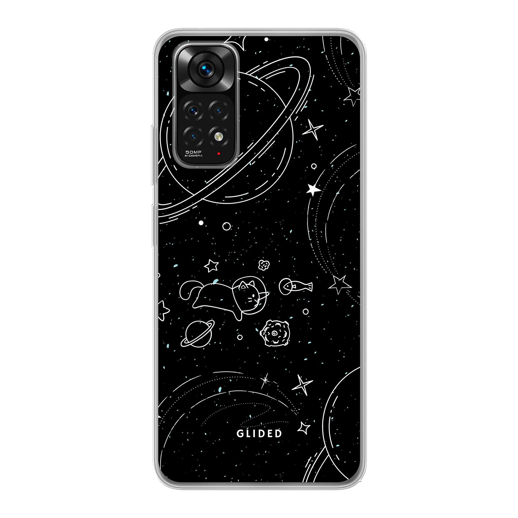 Produktbild Cosmic Cat - Xiaomi Redmi Note 11S Handyhülle