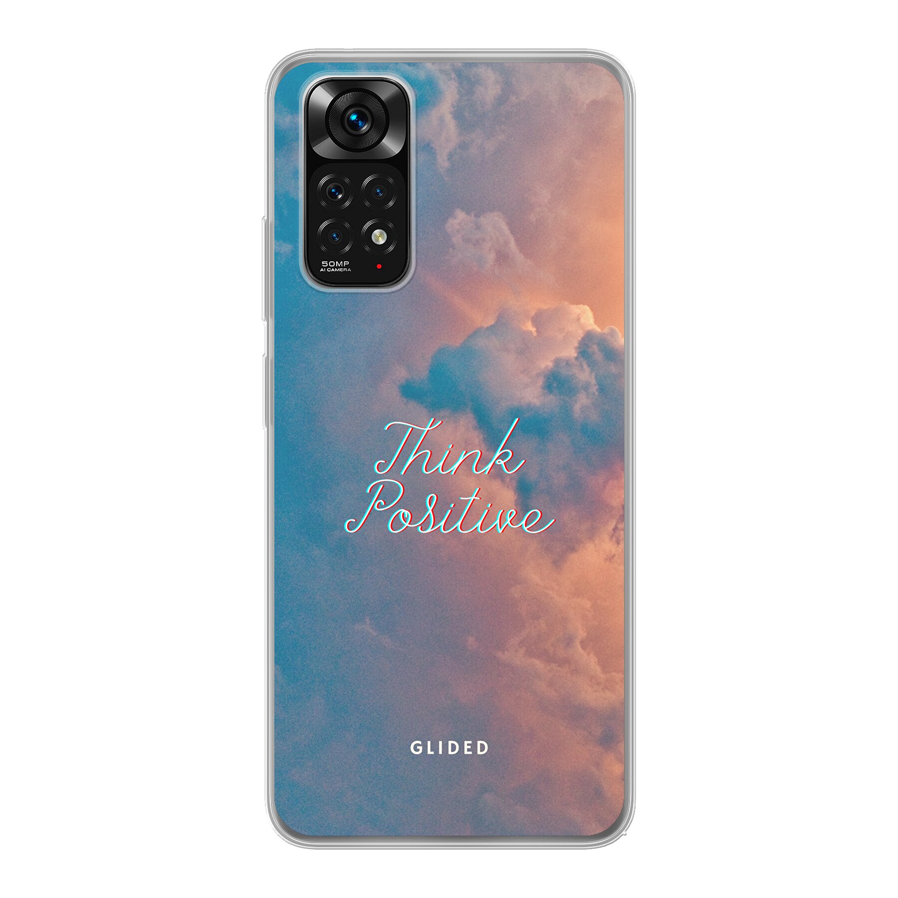Produktbild Think positive - Xiaomi Redmi Note 11S Handyhülle