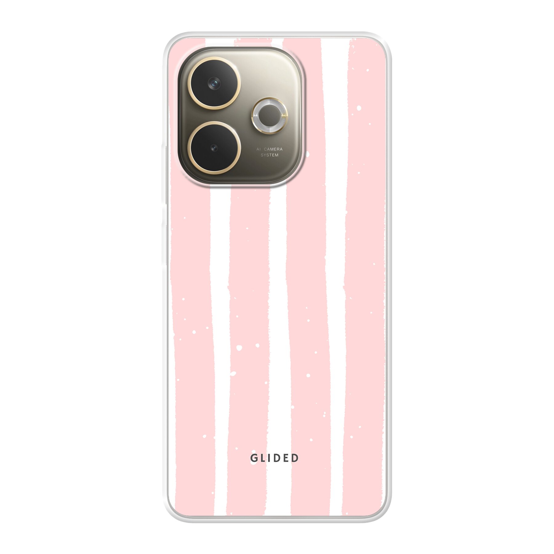 Produktbild Pink Stripes - Oppo A5 Energy Handyhülle