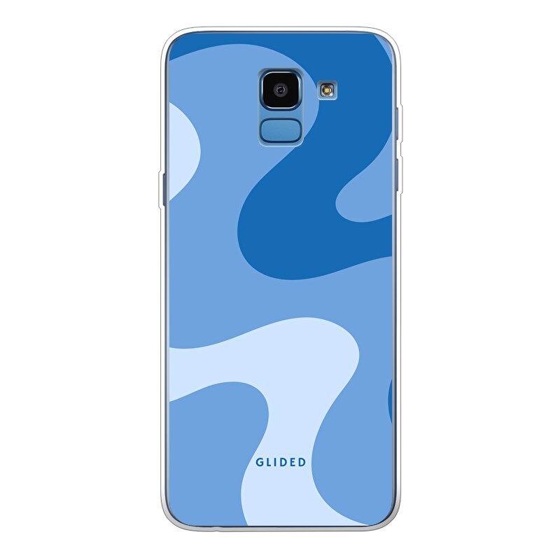 Blue Wave - Samsung Galaxy J6 2018 Handyhülle