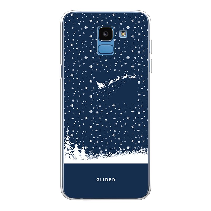 Flying Santa - Samsung Galaxy J6 2018 Handyhülle