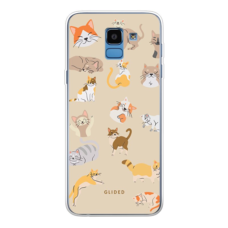 Meow - Samsung Galaxy J6 2018 Handyhülle