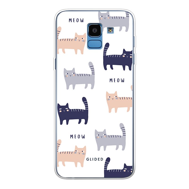 Purrfection - Samsung Galaxy J6 2018 Handyhülle