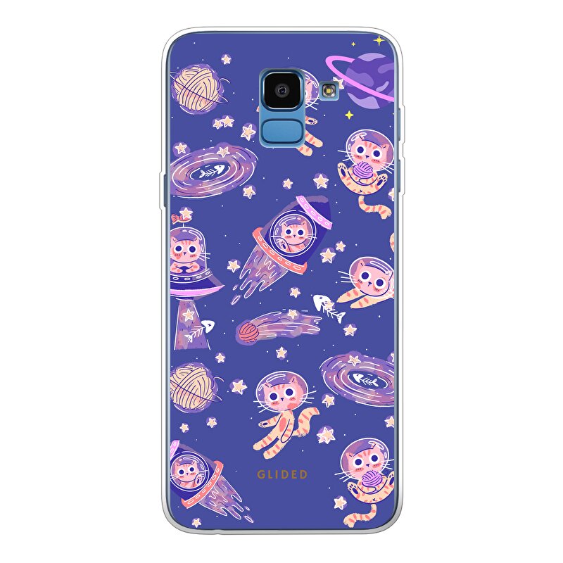 Space Cat - Samsung Galaxy J6 2018 Handyhülle