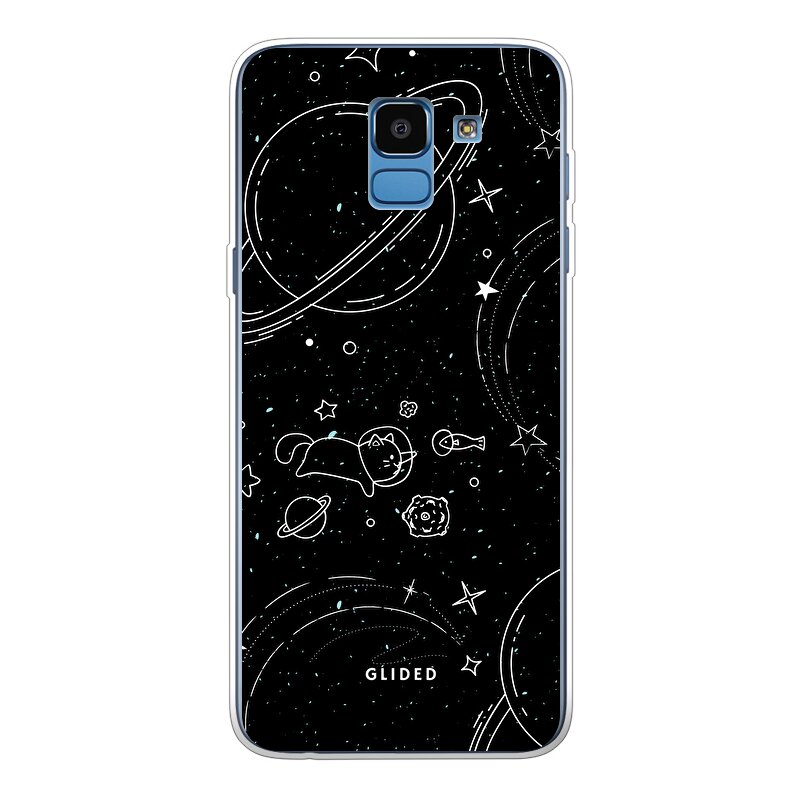 Cosmic Cat - Samsung Galaxy J6 2018 Handyhülle