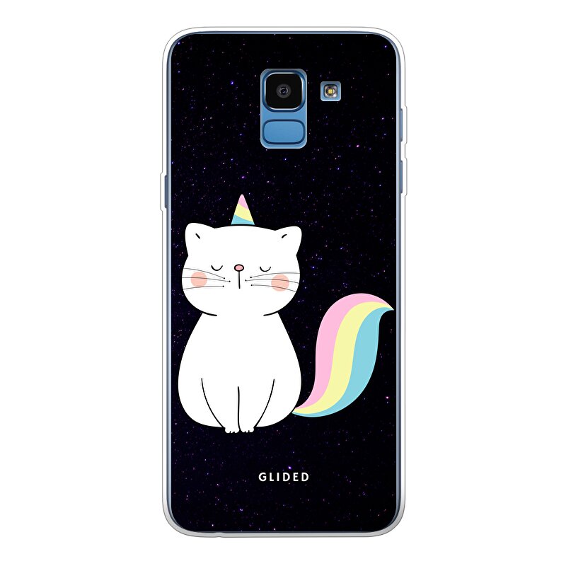 Unicorn Cat - Samsung Galaxy J6 2018 Handyhülle