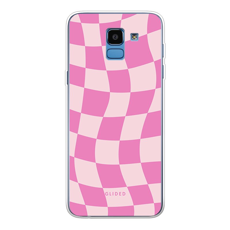Pink Chess - Samsung Galaxy J6 2018 Handyhülle