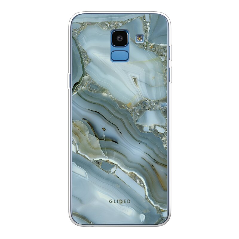 Green Marble - Samsung Galaxy J6 2018 Handyhülle