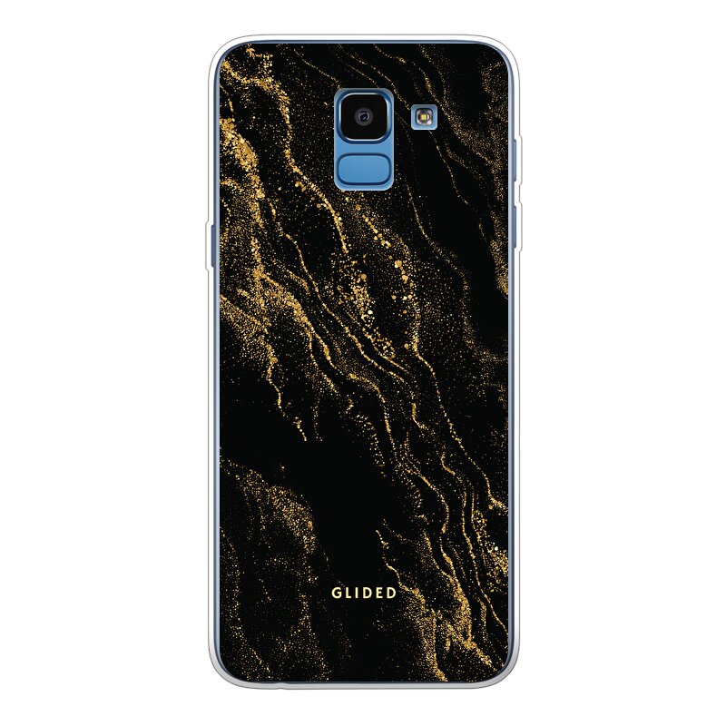 Black Marble - Samsung Galaxy J6 2018 Handyhülle