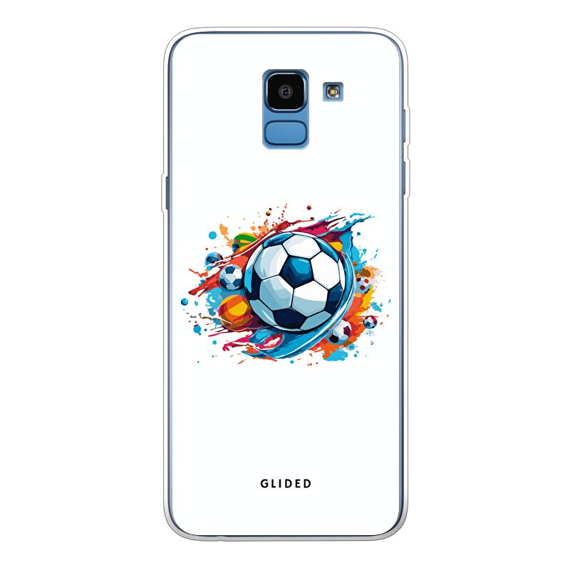 Football Passion - Samsung Galaxy J6 2018 Handyhülle
