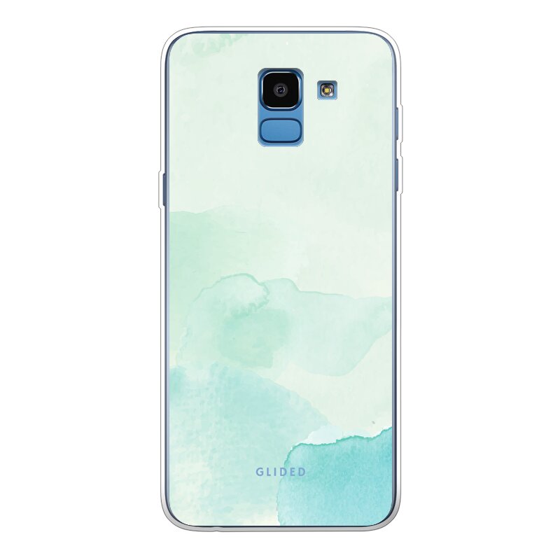 Turquoise Art - Samsung Galaxy J6 2018 Handyhülle