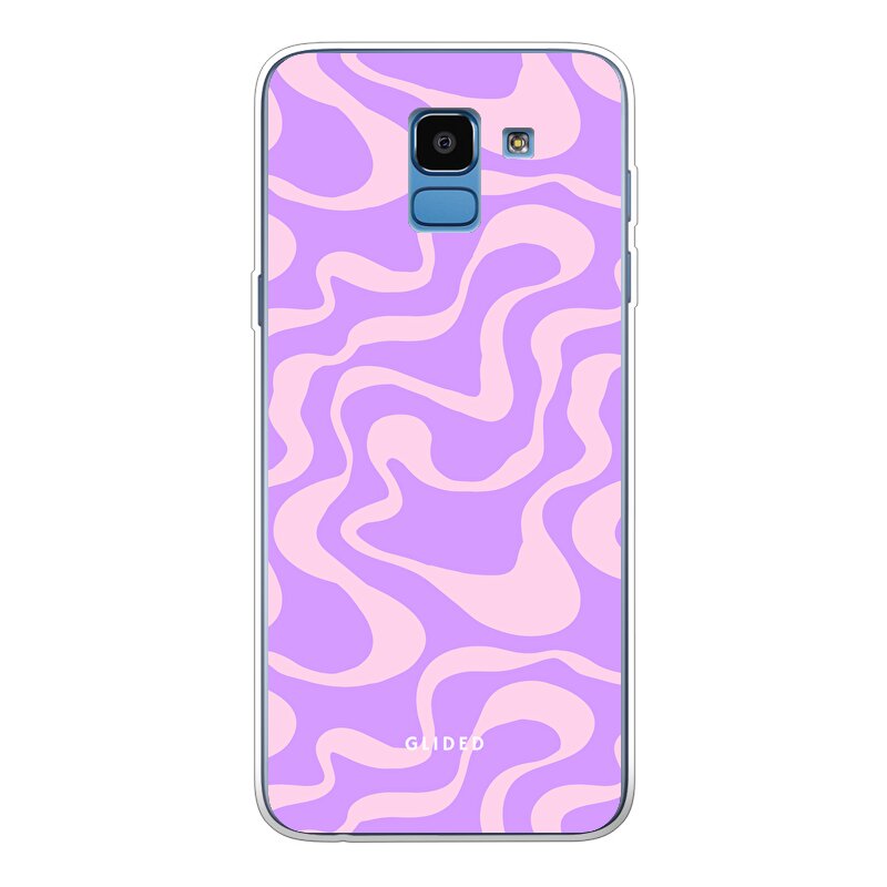 Purple Wave - Samsung Galaxy J6 2018 Handyhülle