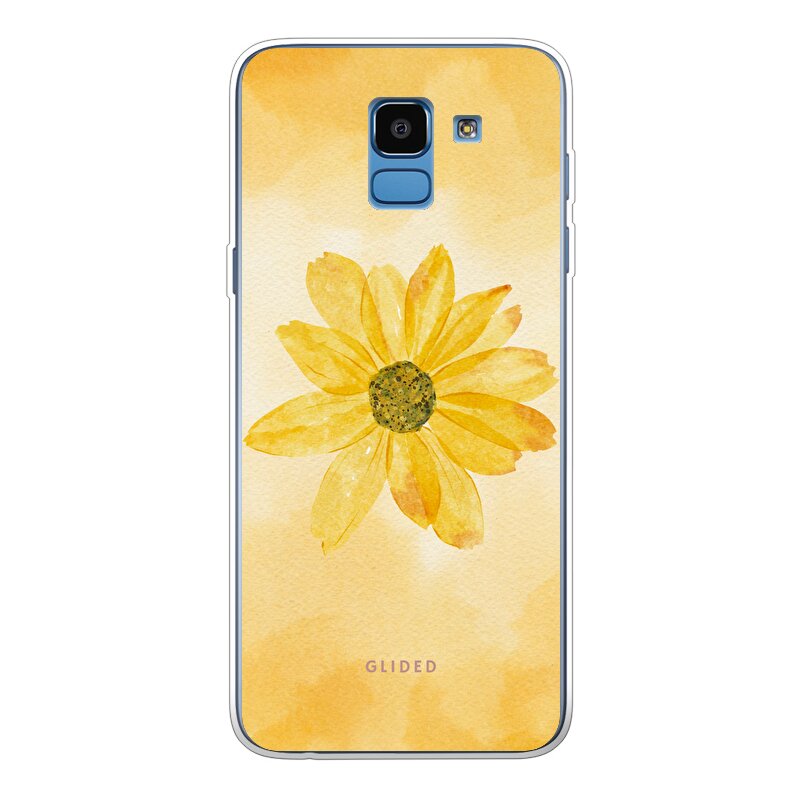 Yellow Flower - Samsung Galaxy J6 2018 Handyhülle