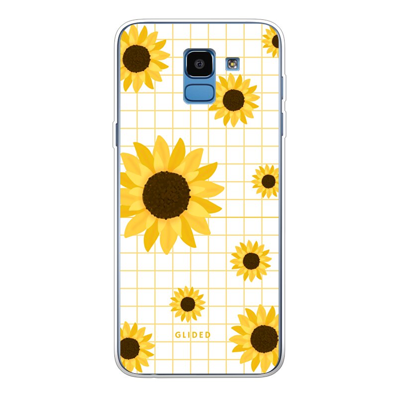 Sunflower Power - Samsung Galaxy J6 2018 Handyhülle