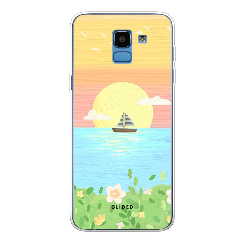 Cute Sunset - Samsung Galaxy J6 2018 Handyhülle