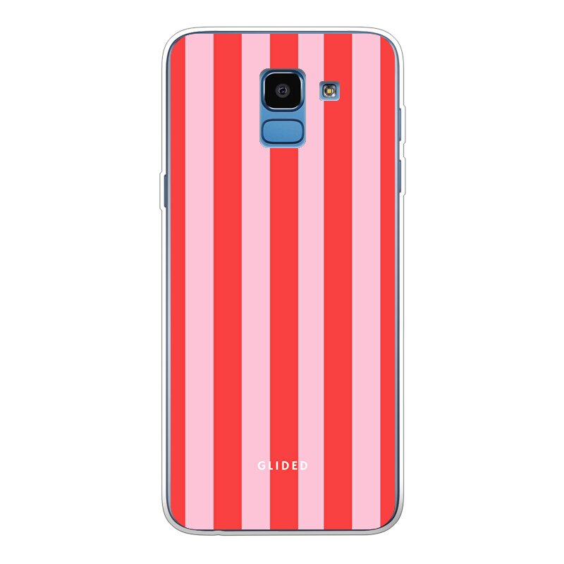 Red & Pink - Samsung Galaxy J6 2018 Handyhülle