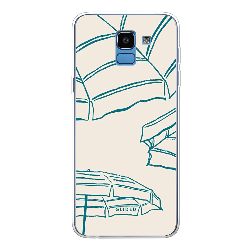 Beach Umbrella - Samsung Galaxy J6 2018 Handyhülle