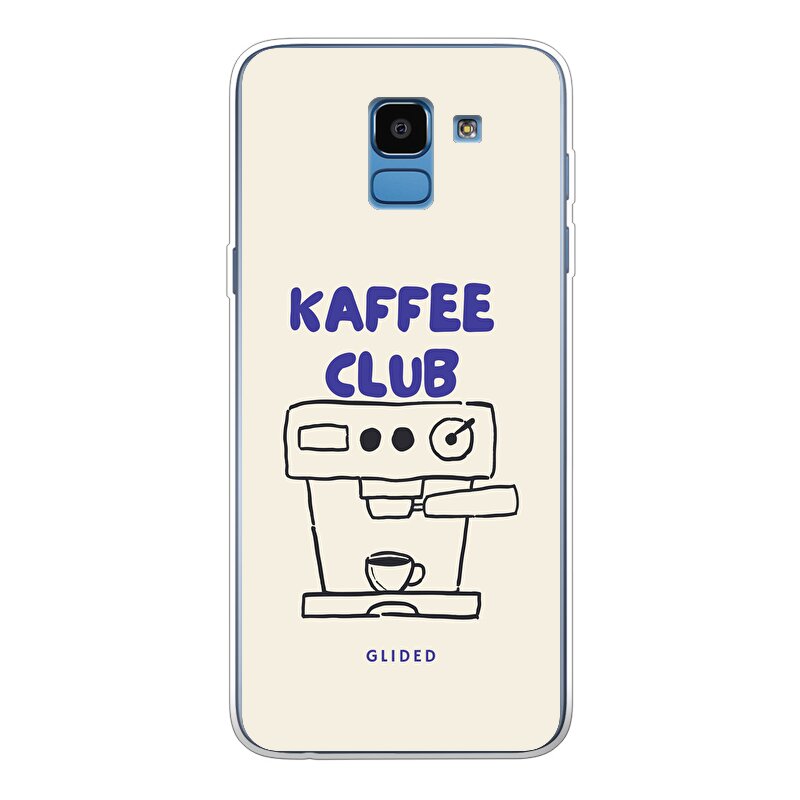 Coffee Club - Samsung Galaxy J6 2018 Handyhülle