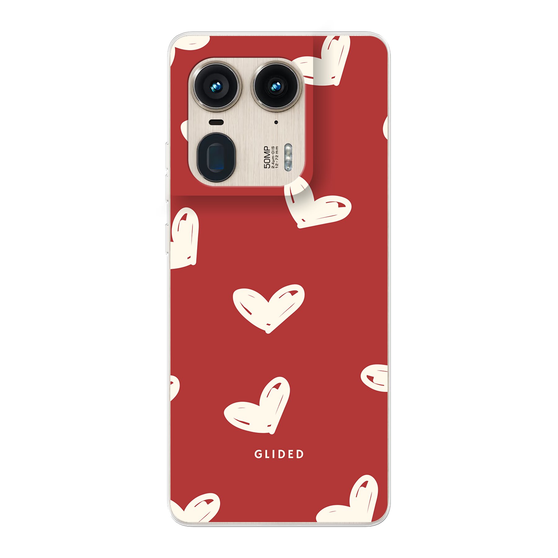 Produktbild Red Love - Motorola Moto Edge 50 Ultra Handyhülle