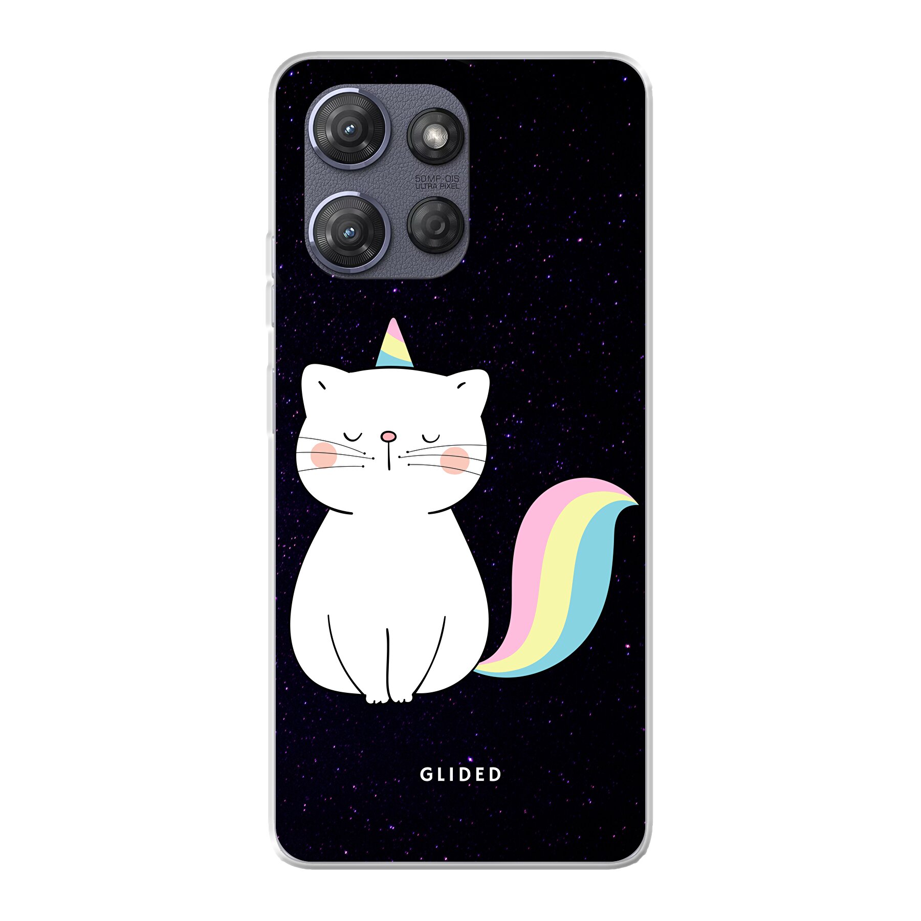Unicorn Cat - Motorola Moto G Power 2025 Handyhülle