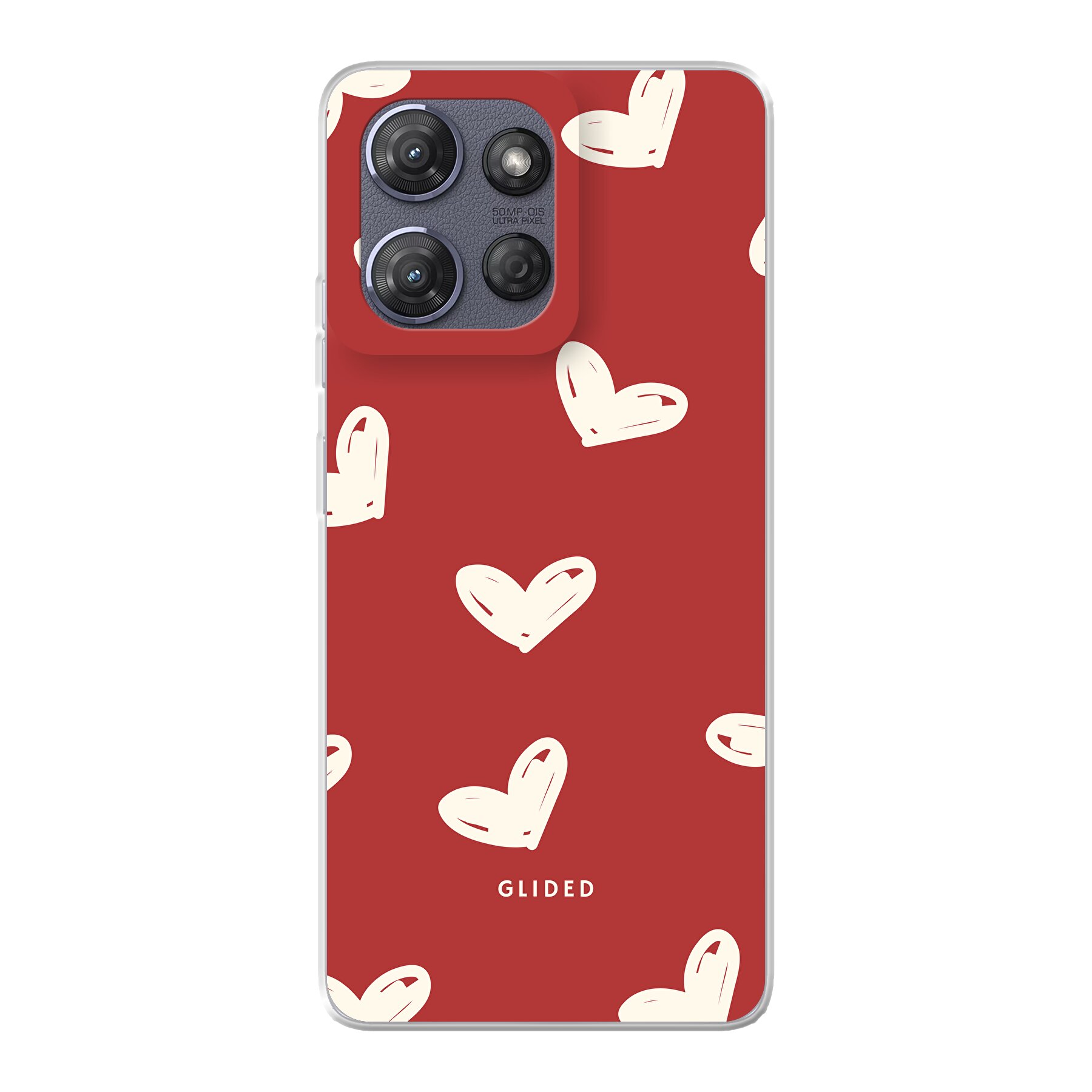 Red Love - Motorola Moto G Power 2025 Handyhülle