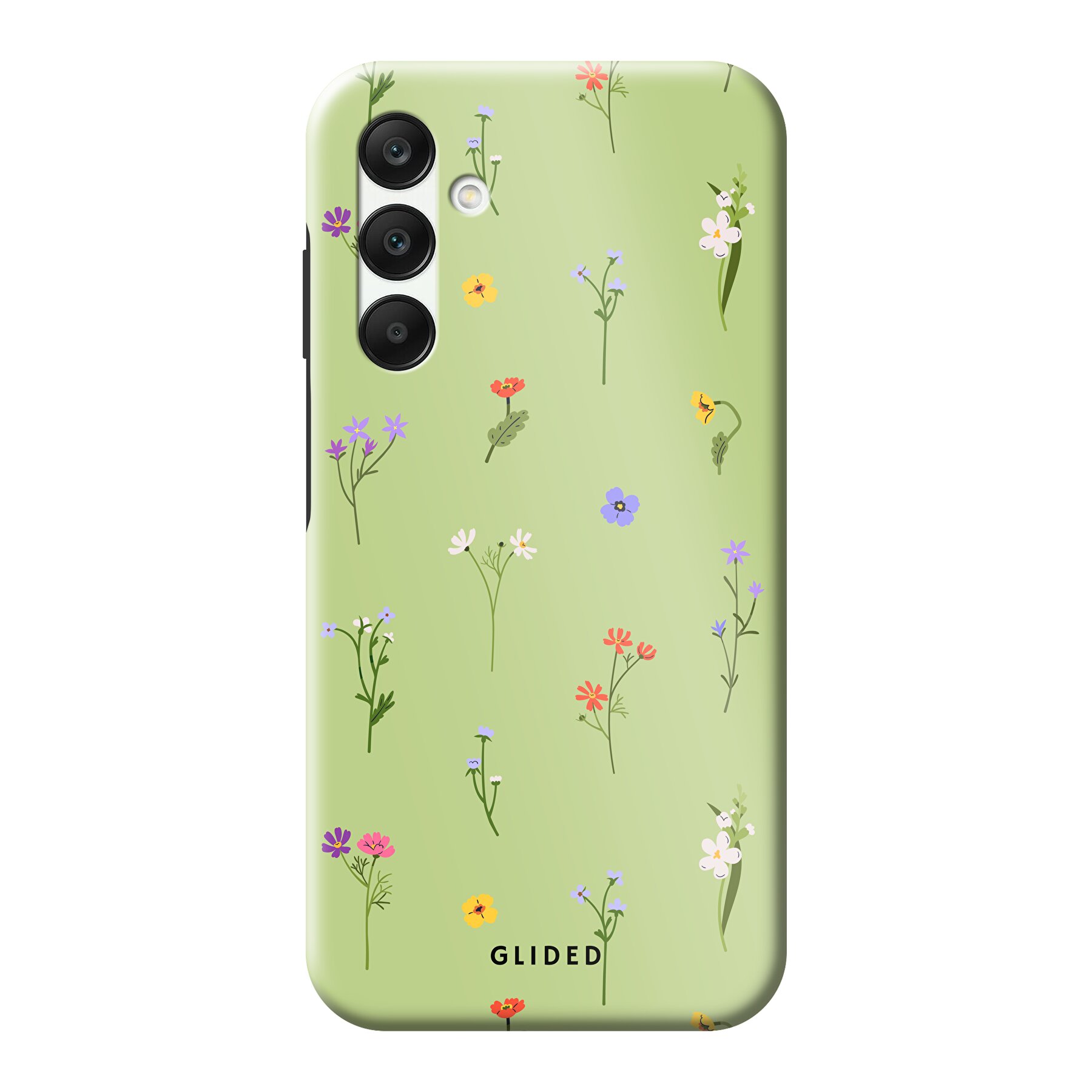 Produktbild Green Floral - Samsung Galaxy A25 Handyhülle
