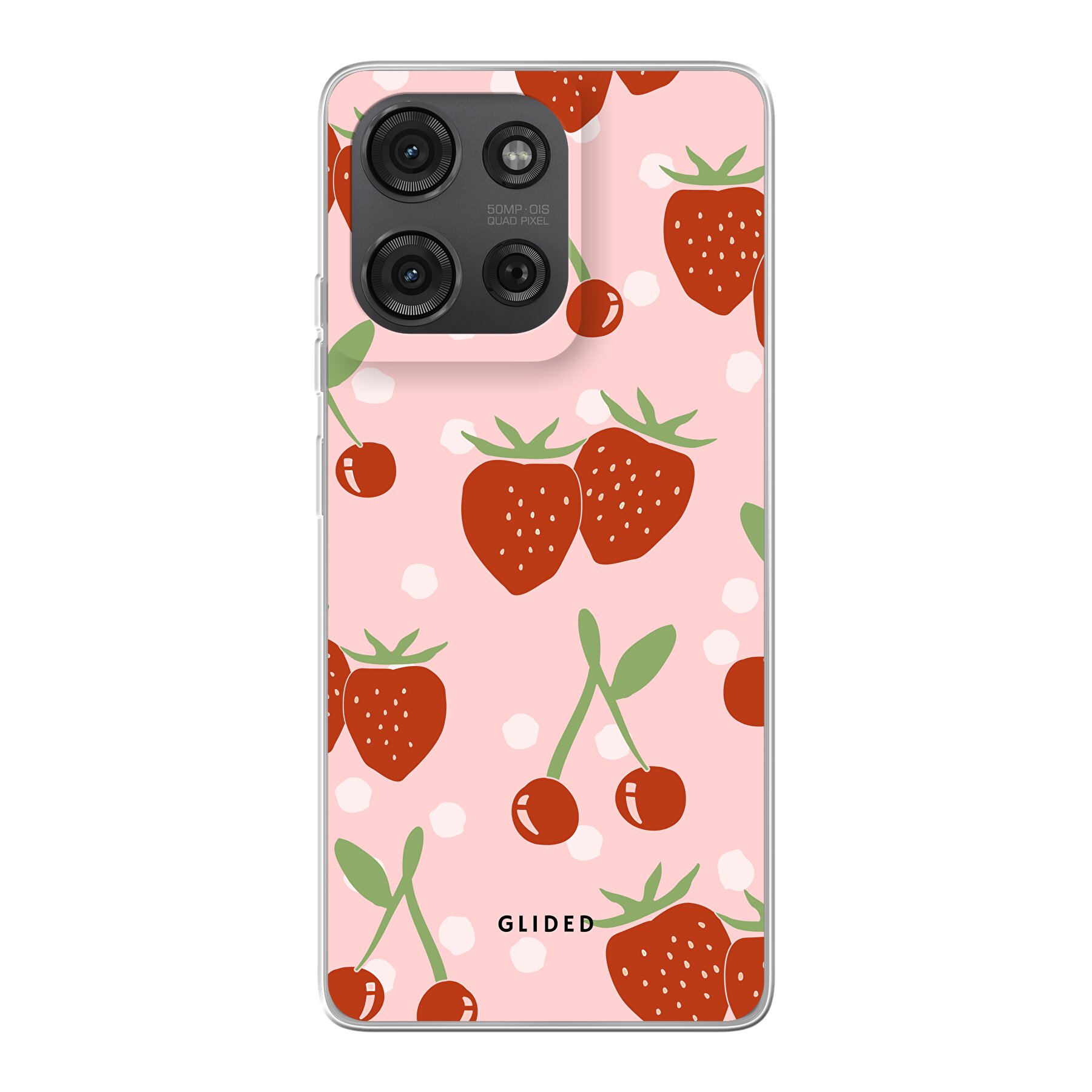 Produktbild Cherry meets Strawberry - Motorola Moto G86 Handyhülle