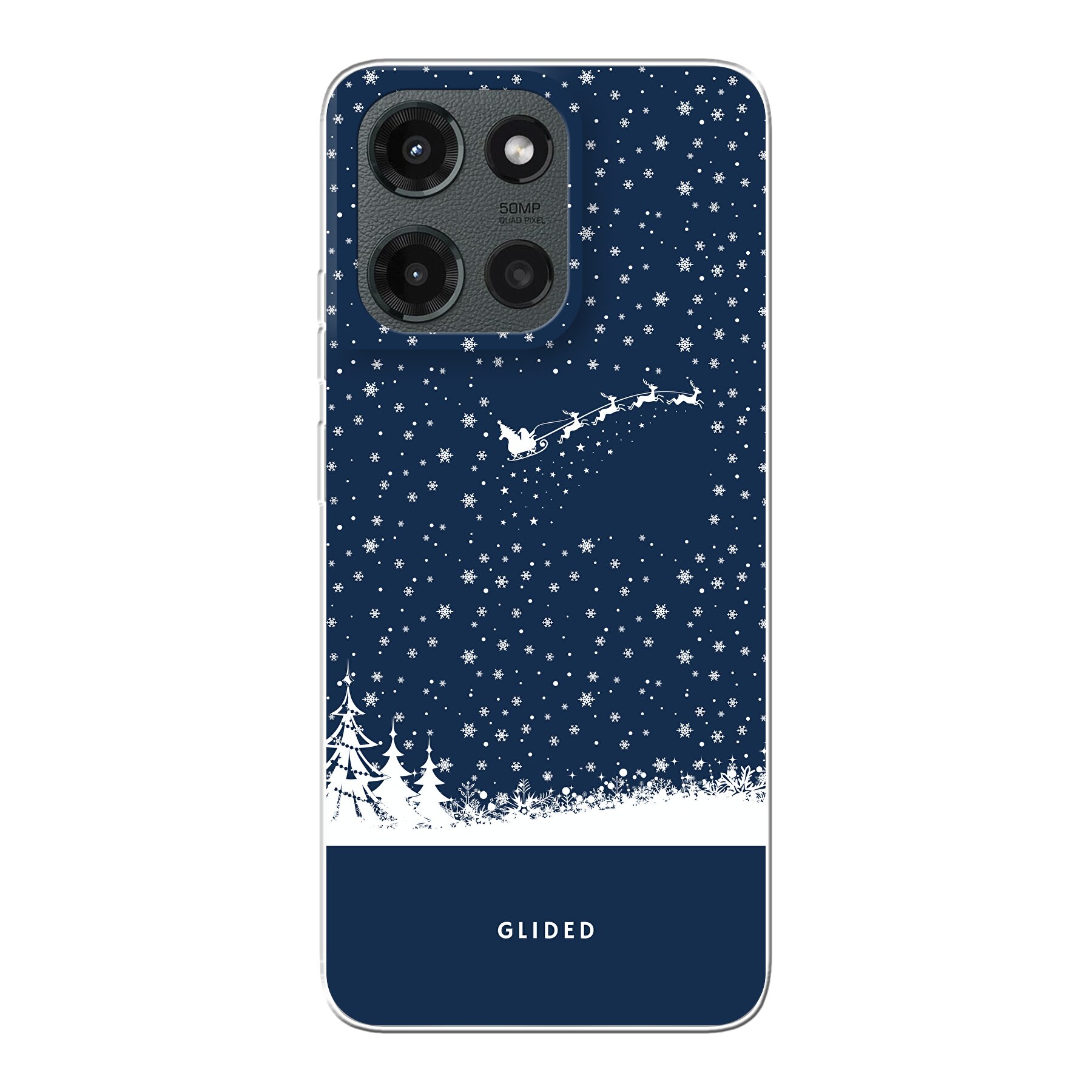 Flying Santa - Motorola Moto G 2025 Handyhülle