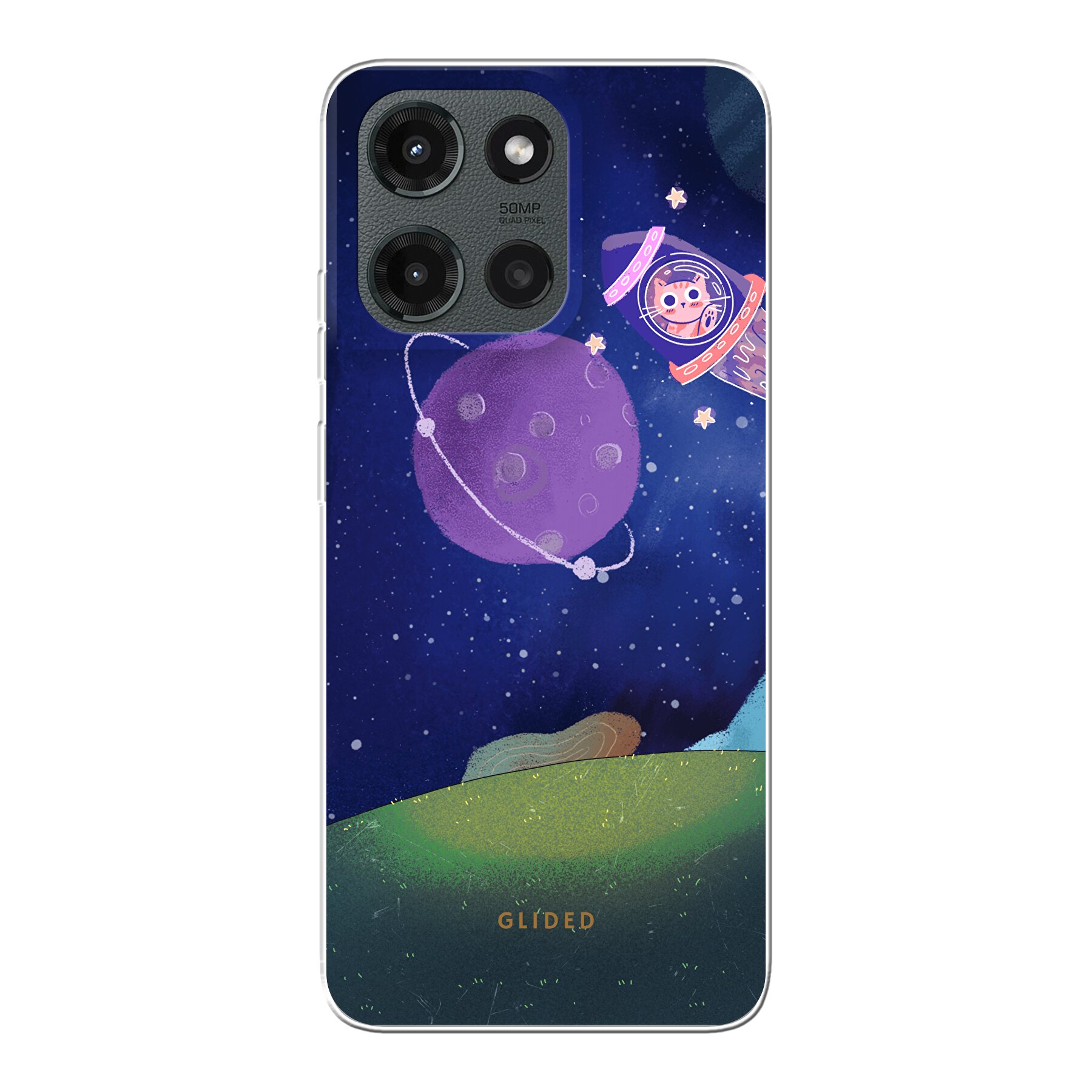 Galaxy Cat - Motorola Moto G 2025 Handyhülle