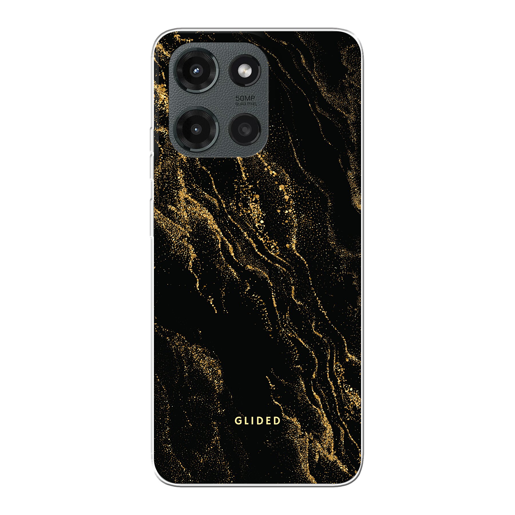 Black Marble - Motorola Moto G 2025 Handyhülle