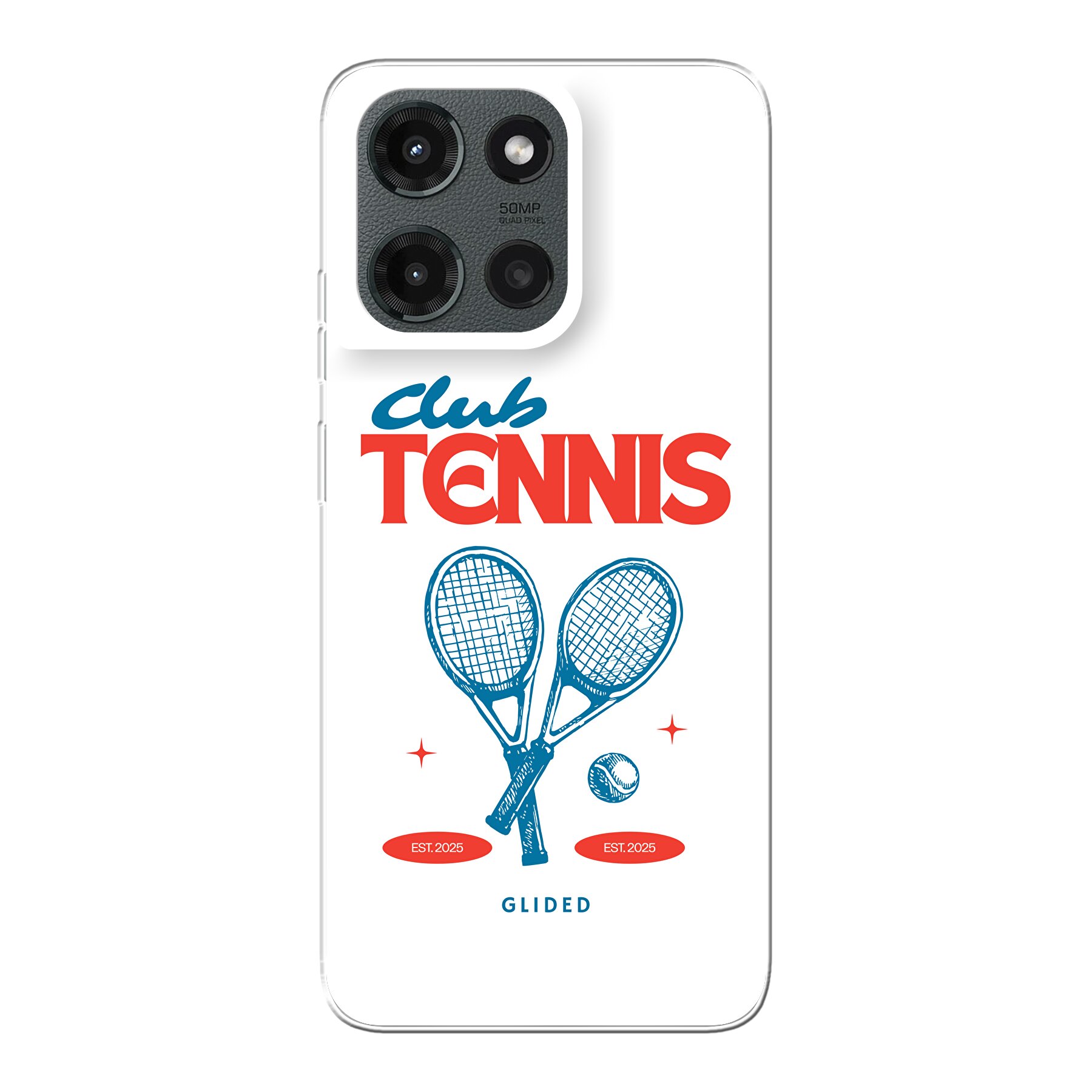 Club Tennis - Motorola Moto G 2025 Handyhülle