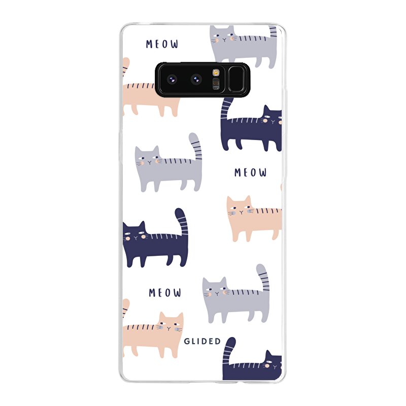 Produktbild Purrfection - Samsung Galaxy Note 8 Handyhülle