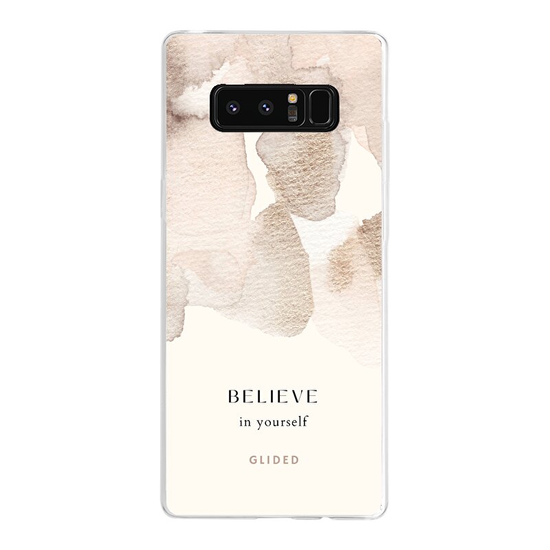 Produktbild Believe in yourself - Samsung Galaxy Note 8 Handyhülle