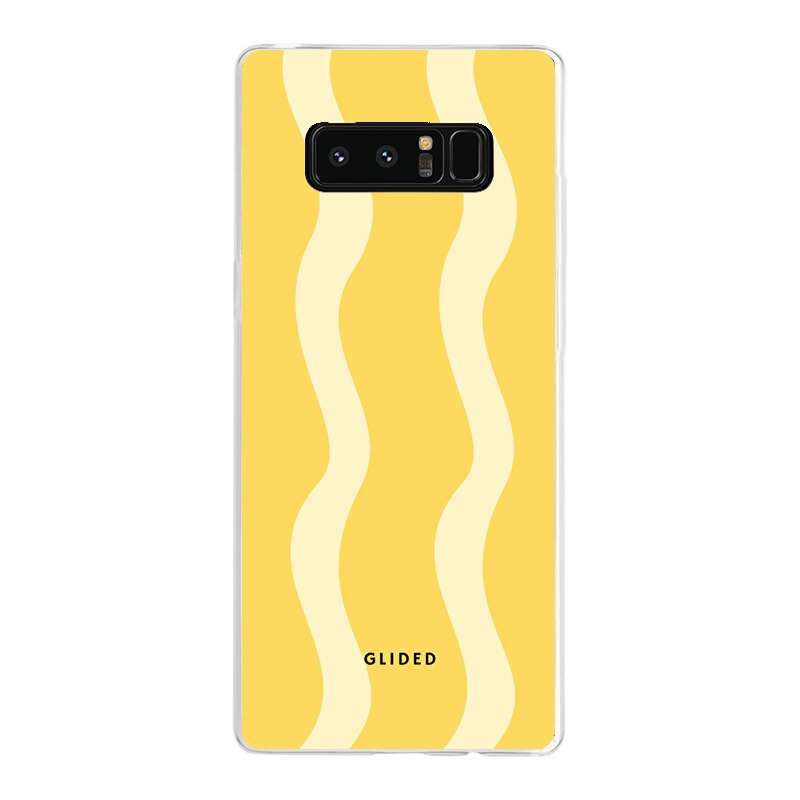 Produktbild Yellow Wavy - Samsung Galaxy Note 8 Handyhülle