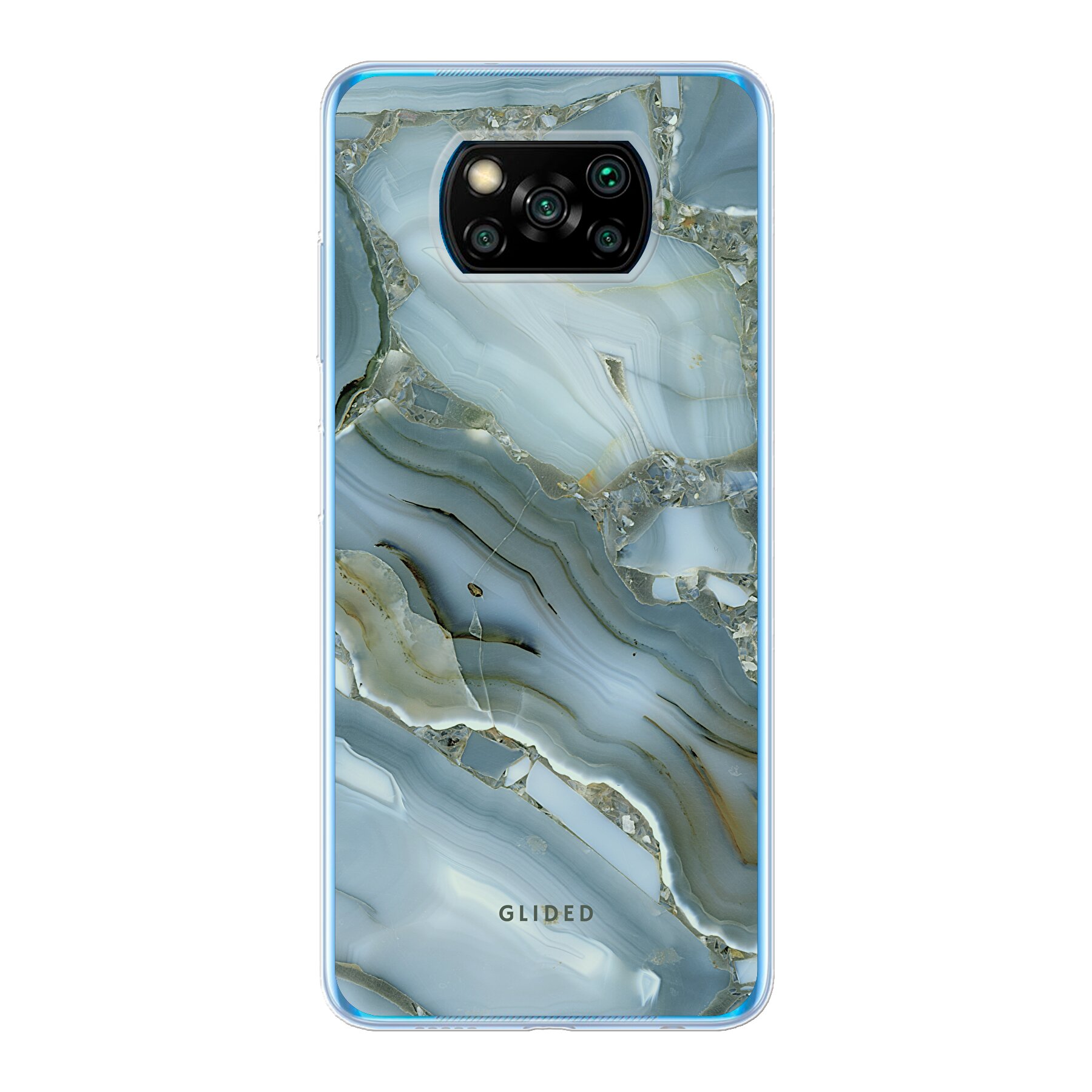 Produktbild Green Marble - Xiaomi Poco X3 NFC Handyhülle