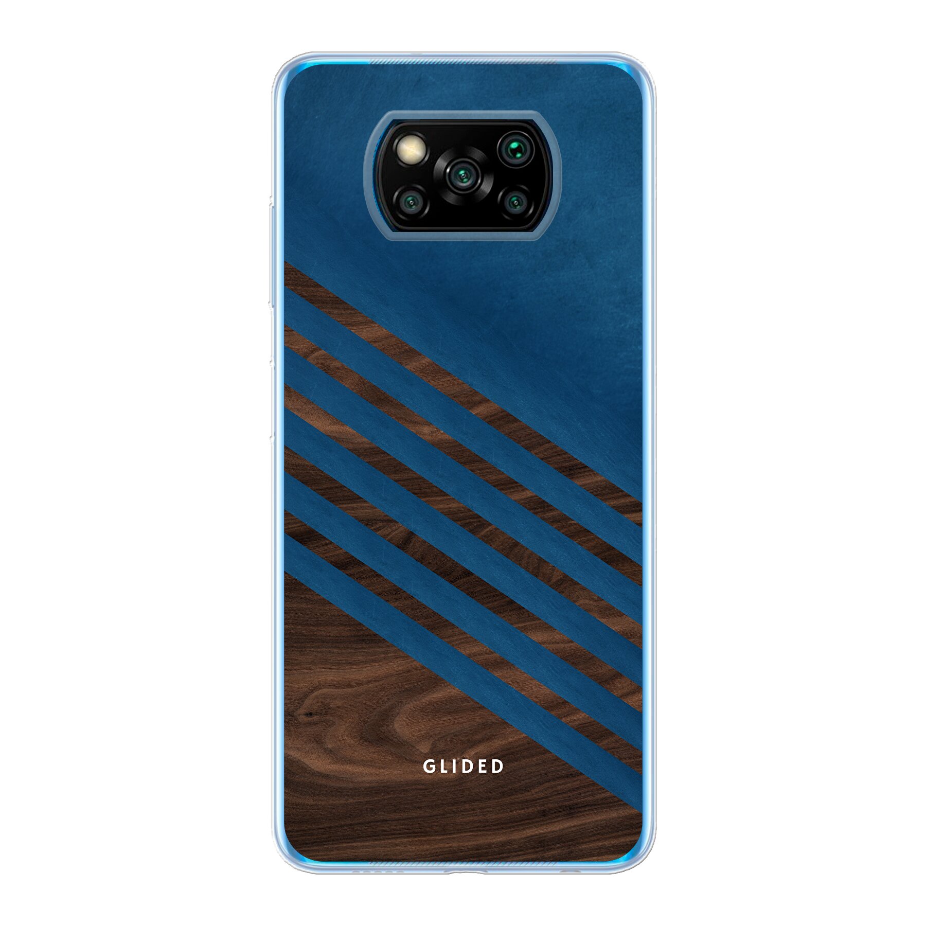 Produktbild Blue Wood - Xiaomi Poco X3 NFC Handyhülle