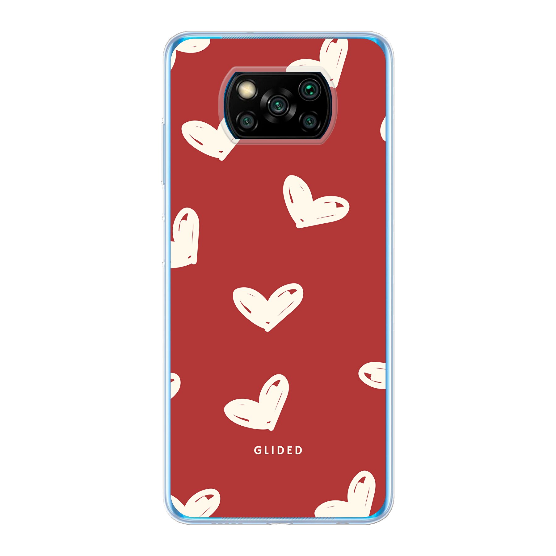 Produktbild Red Love - Xiaomi Poco X3 NFC Handyhülle