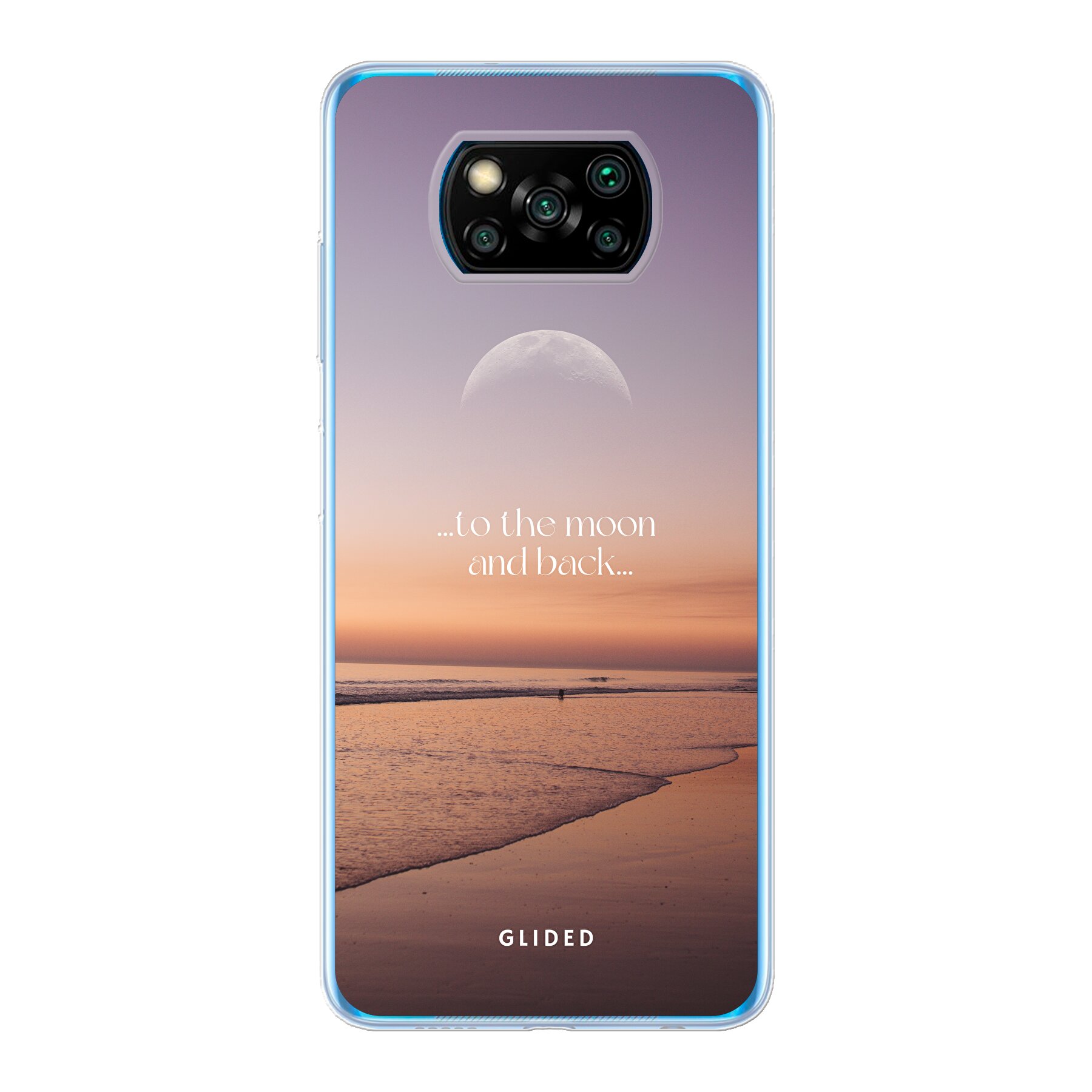 Produktbild To the Moon - Xiaomi Poco X3 NFC Handyhülle