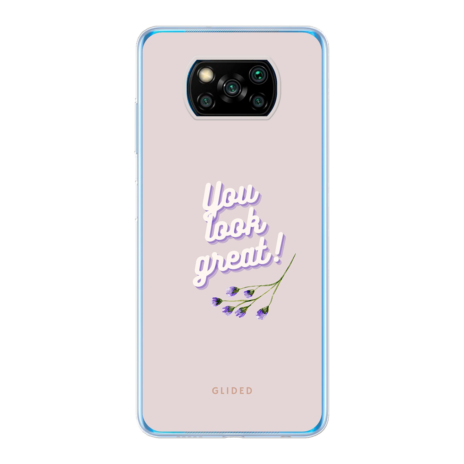 Produktbild Looks great | GLIDED X CARMEN.RSO - Xiaomi Poco X3 NFC Handyhülle