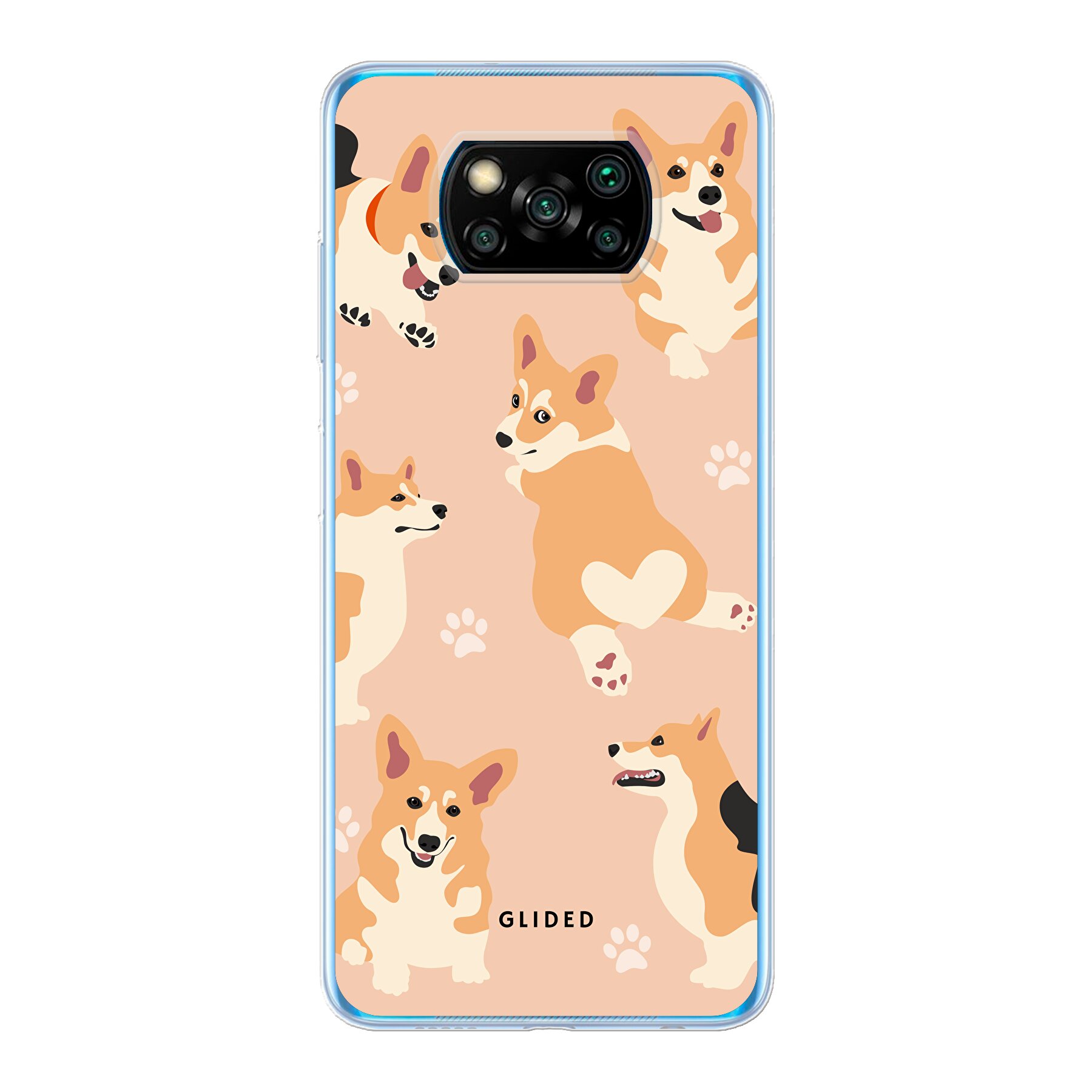Produktbild Corgi Love - Xiaomi Poco X3 NFC Handyhülle