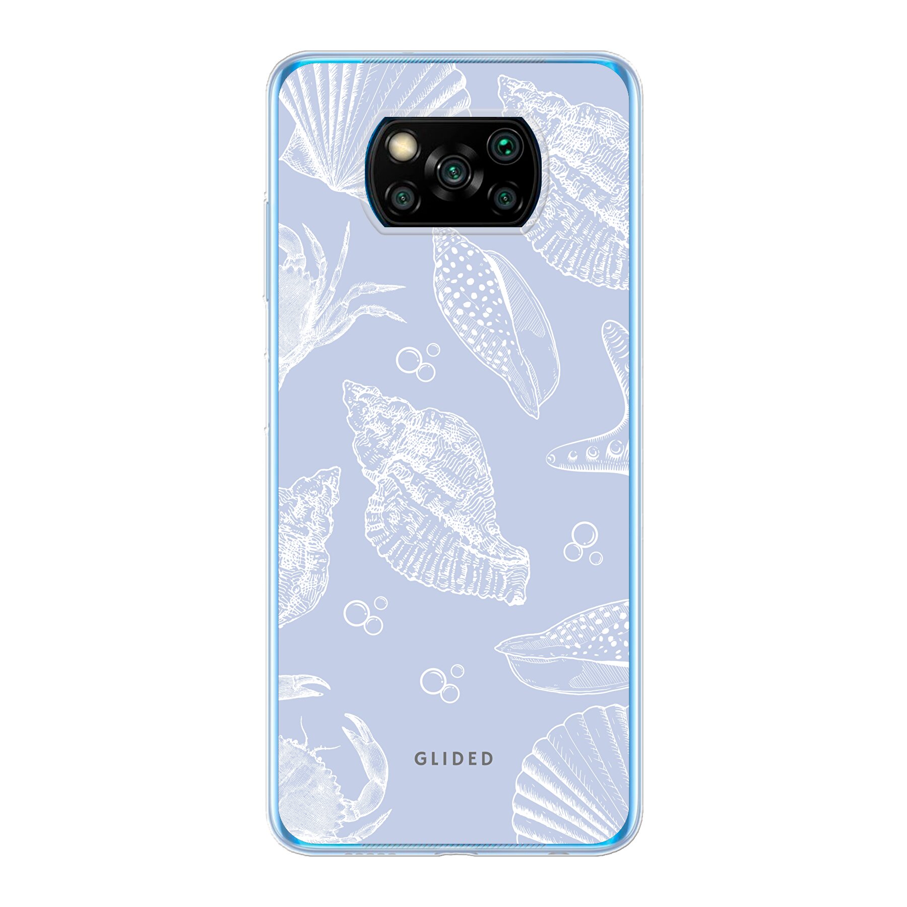 Produktbild Aqua Shells - Xiaomi Poco X3 NFC Handyhülle
