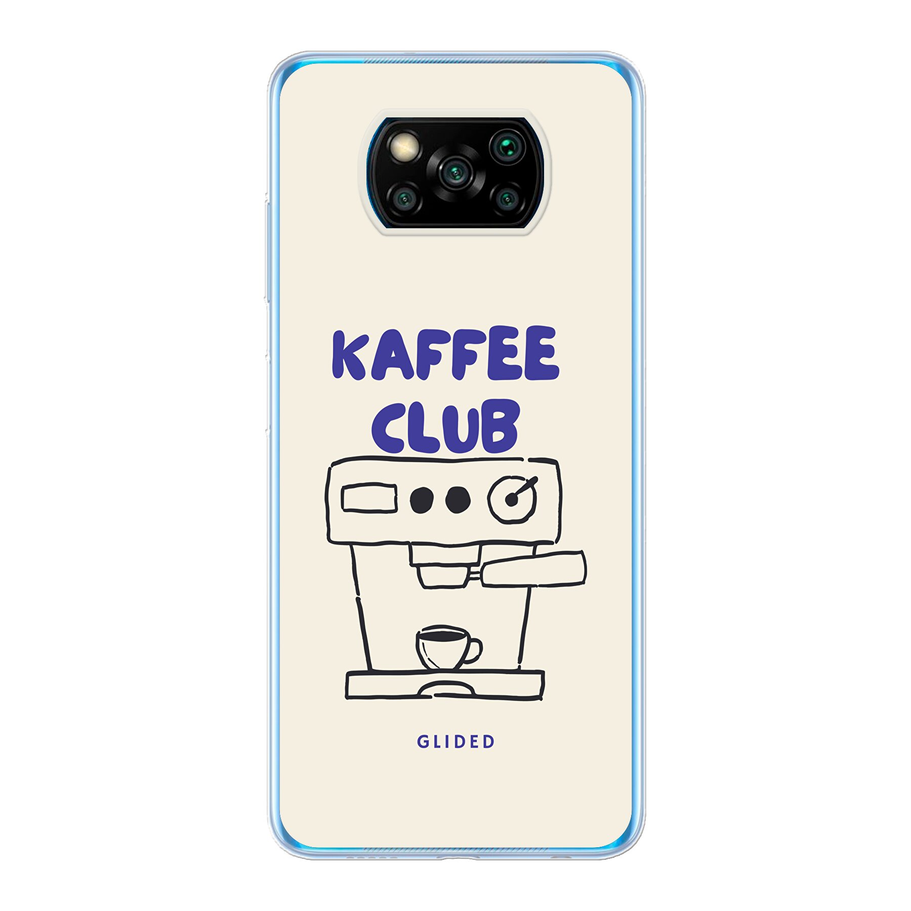 Produktbild Coffee Club - Xiaomi Poco X3 NFC Handyhülle