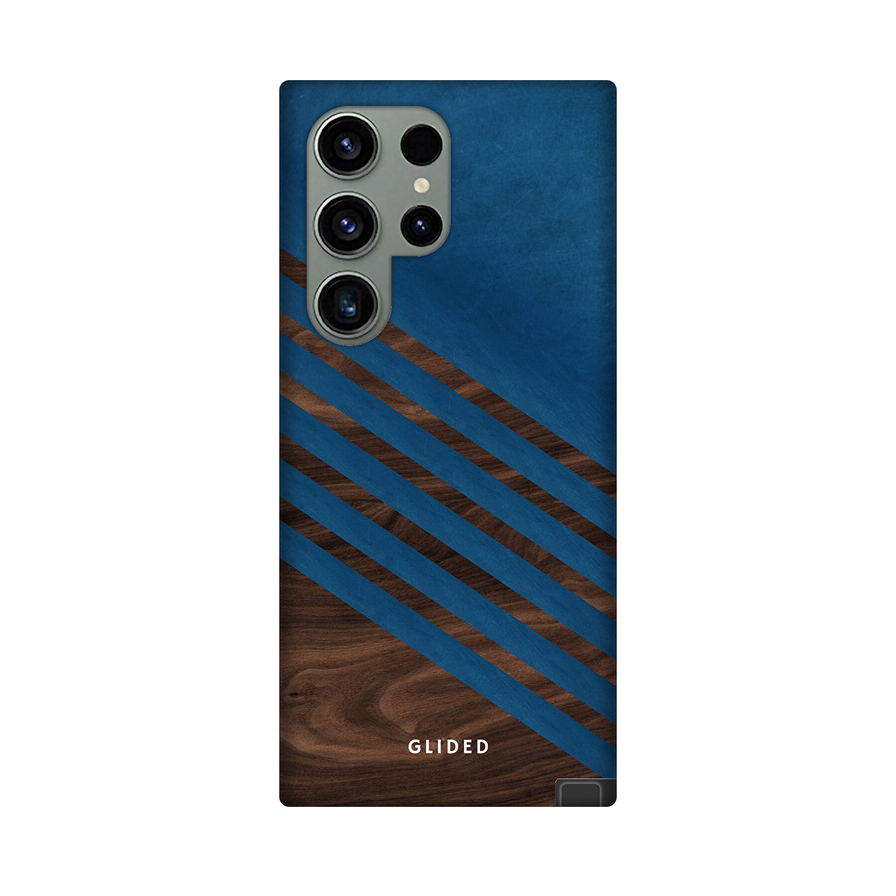 Produktbild Blue Wood - Samsung Galaxy S23 Ultra Handyhülle