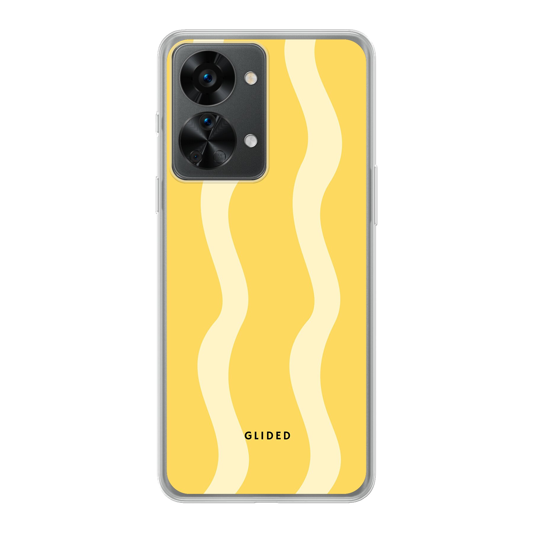 Produktbild Yellow Wavy - OnePlus Nord 2T Handyhülle