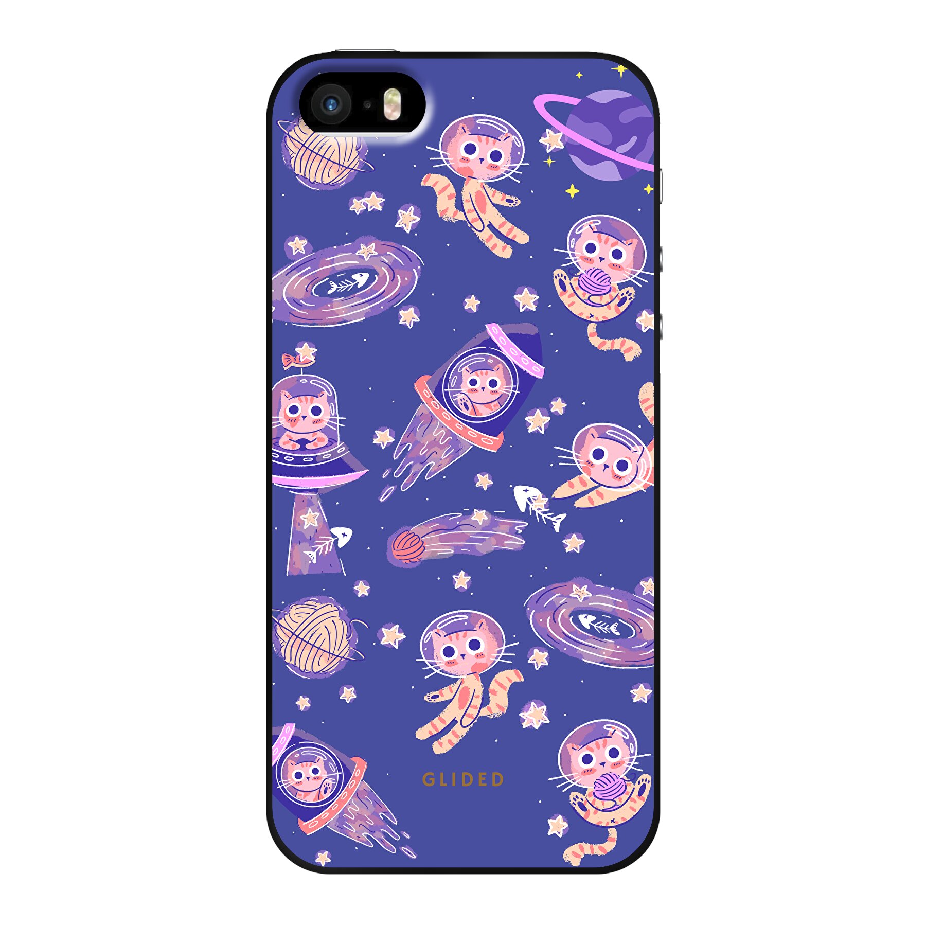 Space Cat - iPhone SE 2016 Handyhülle