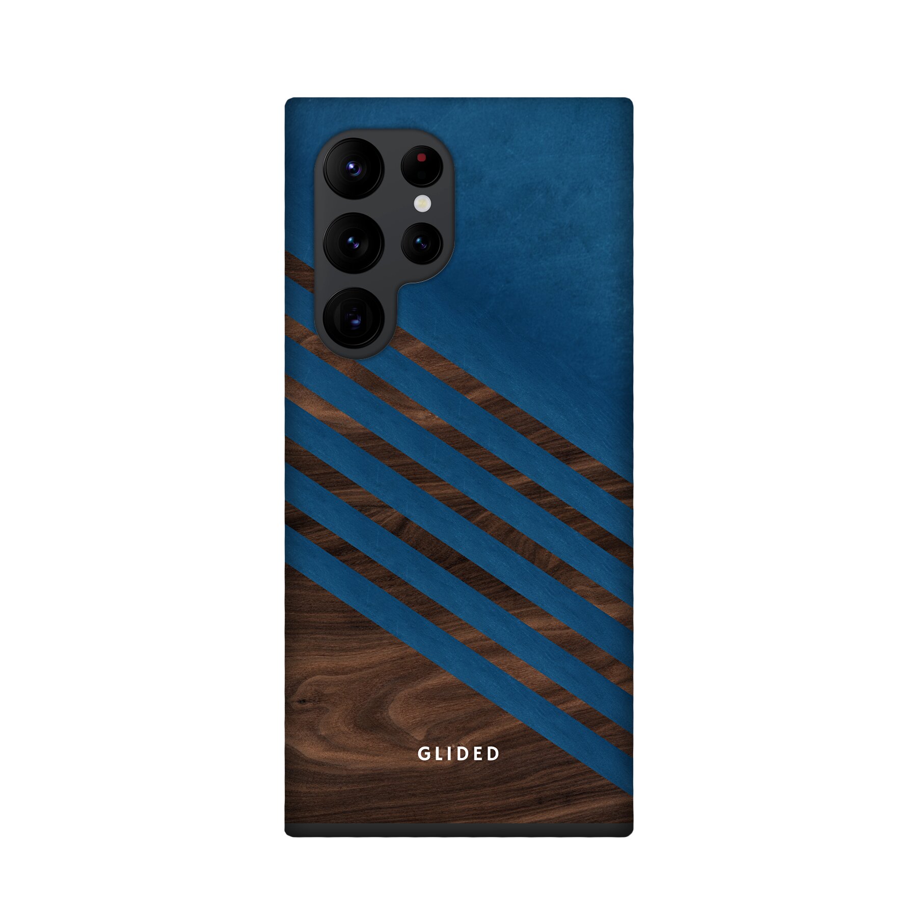 Produktbild Blue Wood - Samsung Galaxy S22 Ultra Handyhülle