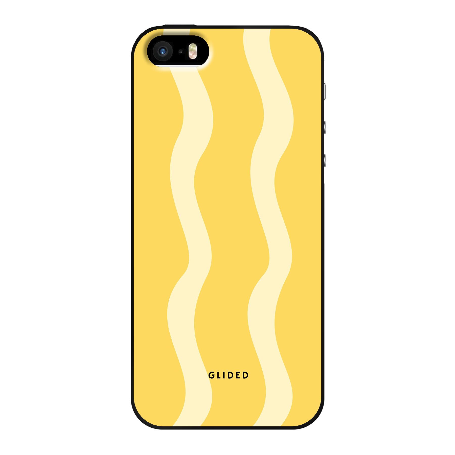 Yellow Wavy - iPhone SE 2016 Handyhülle