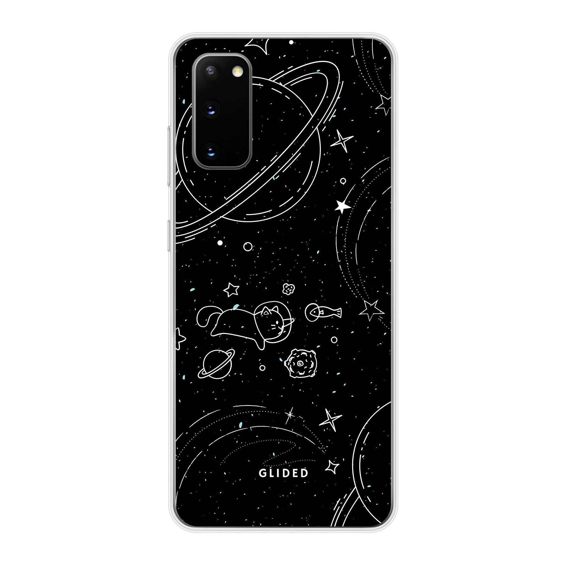 Produktbild Cosmic Cat - Samsung Galaxy S20 Handyhülle